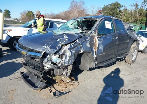 2018 Chevrolet Colorado Lt from USA, damaged, VIN 1GCGTCEN9J1149045